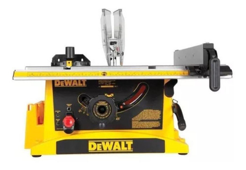 Serra De Mesa Bancada Dewalt 10 1800w Dwe7470 Cor Amarelo 110V