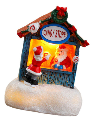 De Tienda De Dulces Brillante, Decoración Navideña De Mesa