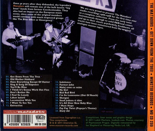 Cd Get Down From The Tree! (the Matadors (2)) Estándar