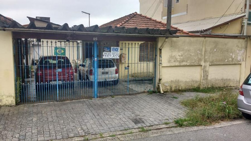 Imagem 1 de 1 de Casa Para Venda Em Santo André, Vila Pires, 2 Dormitórios, 1 Banheiro, 3 Vagas - 6687_1-1325729