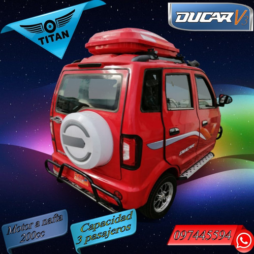 Triciclo 5 Puertas Titan Ducar V3 0 Km