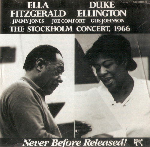 Cd Ella Fitzgerald & Duke Ellington - The Stockholm