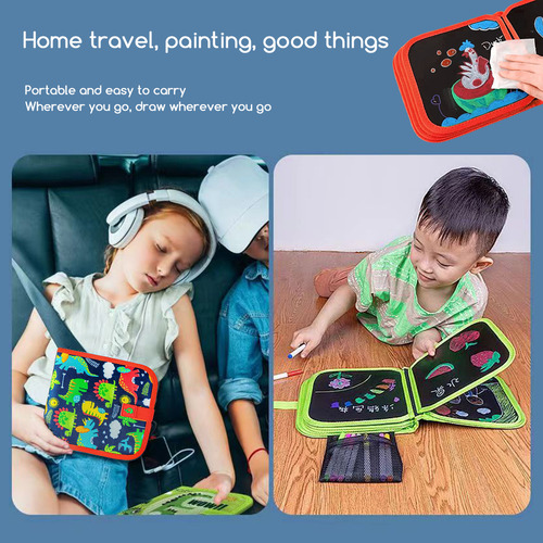 Tablero De Dibujo Con Graffitis Montessori Para Niños, Diver