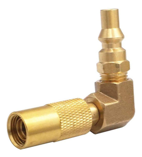 Adaptador De Conexión Rápida/descuento De 1/4' Rv Con Codo