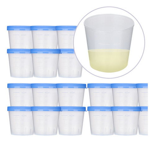 Frasco De Acero Inoxidable Para Muestras De Orina, 50 Unidad