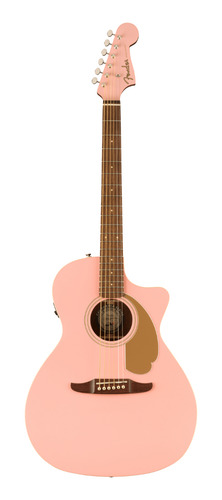 Violão Fender Newporter Player Walnut Shell Pink 0970743056