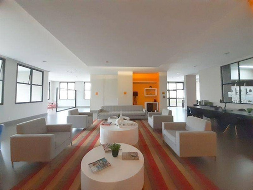 Imagem 29 de 30 de Mobiliado, Semi Novo, 01 Suite, 33 Metros De Aréa Util, 01 Vaga De Garagem, Amplo Lazer. - Ap3439