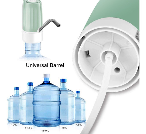 Moreka Dispensador De Agua Usb Automático Bomba Recargable