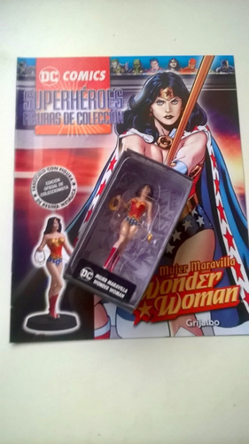 Figura The Wonder Woman De Resina Coleccion Dc Comics