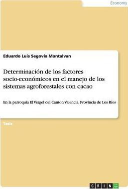 Libro Determinaci N De Los Factores Socio-econ Micos En E...