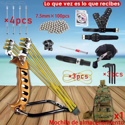 kit de caza 1. Tirachinas de caza profesional. 