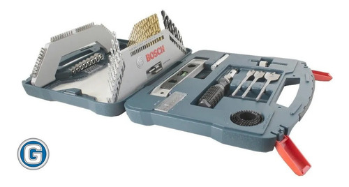 Set Mechas Bosch Titanio 100 U Madera Metal Pared Punta Copa