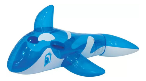 Brinquedo Boia De Baleia Azul - Para Praias Ou Piscinas