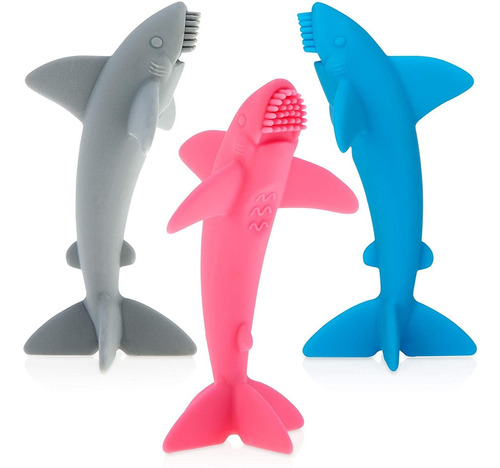 Nuby Nuby - Cepillo De Dientes Para Masaje De Tiburones De L