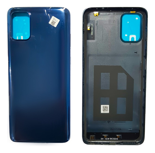 Tapa Trasera Para Motorola G9 Plus Sin Lente 100% Oem Azul Lisa