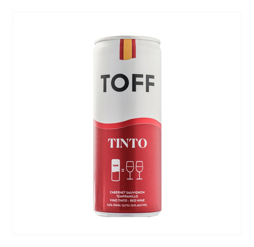 Vino Tinto Toff 250ml