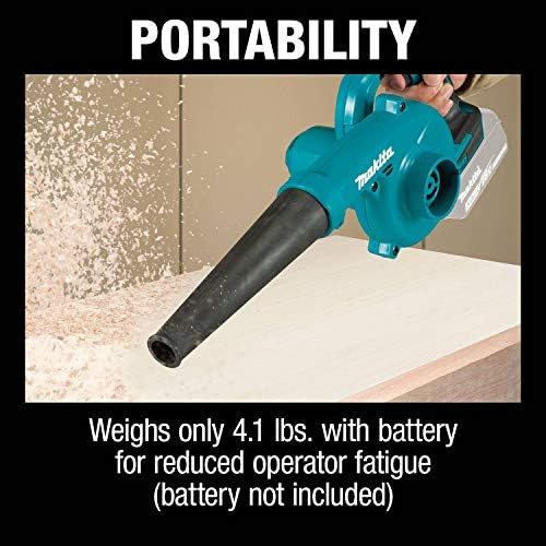 Soplador Inalámbrico Makita Xbu05z 18v, Batería Li-ion