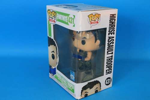 Highrise Assault Trooper Fortnite Funko Pop 431 (Usado)