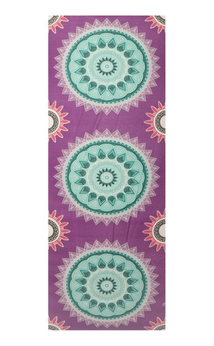 Colchoneta Yogamat 6mm Estampada Con Bolso-mándala-pilates