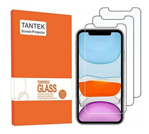 Protector De Pantalla Para iPhone XR, 11 Y 6.1 , 3-pack