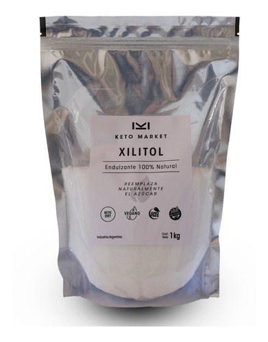 Xilitol Polvo | 1 Kg | Endulzante Natural | Keto & Co® 