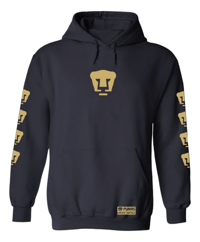 Sudadera Mujer Hoodie Pumas Unam Ed Limitada 1 Oro