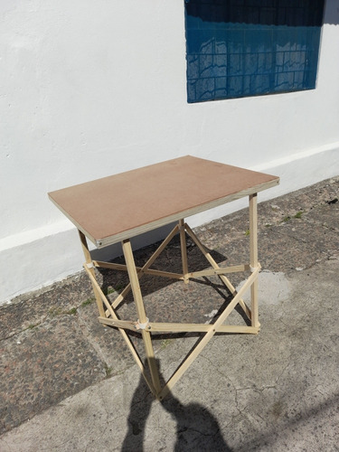 Caballete Y Mesa Plegable Ideal Para Feria O Evento 4 Pies