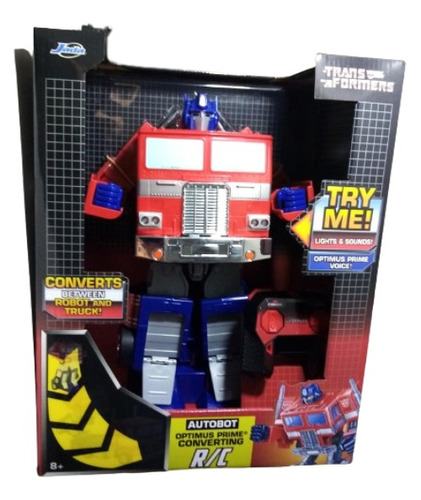Transformers Optimus Prime A Control Remoto Jada Toys 