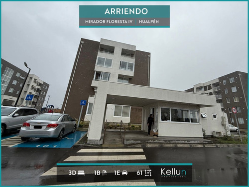 Arriendo - Proyecto Mirador Floresta Iv Hualpén Semi Nuevo