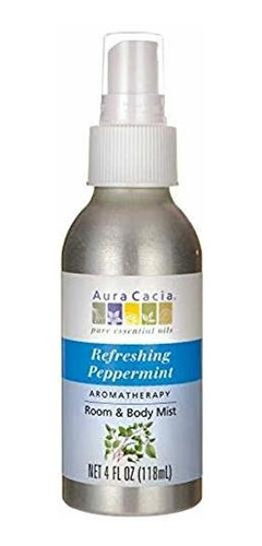 Ambientador Para Coche, Aura Cacia Niebla Refrescante De Men