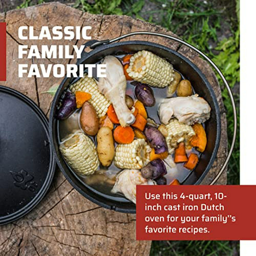 Dutch Oven De Hierro Fundido Compatible Con Camp Chef