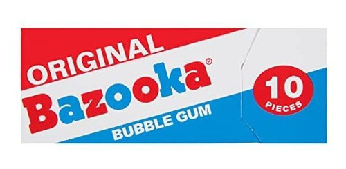 Chicle - Bazooka Bubble Gum Holiday - Paquete De 10 Carteras