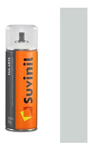 Tinta Spray Suvinil Brilho 400ml Alumínio 