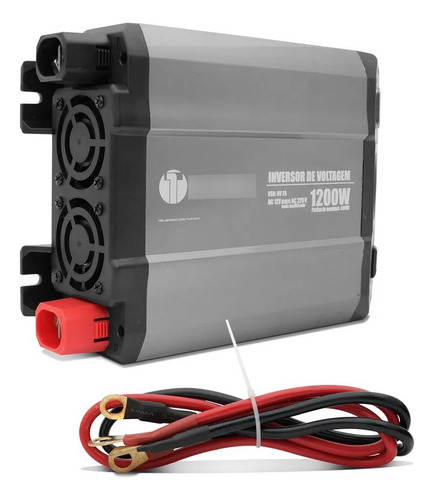 Inversor De Voltagem Tech One 1200w 12v Para 110v Modificada