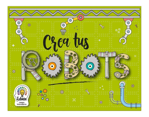Crea Tus Robots - Hermoso Juego De Manualidades - Nuevo!