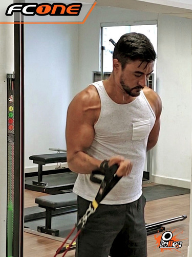 Imagem 3 de 9 de Estação De Exercícios Com Carga Por Elásticos - Fc One