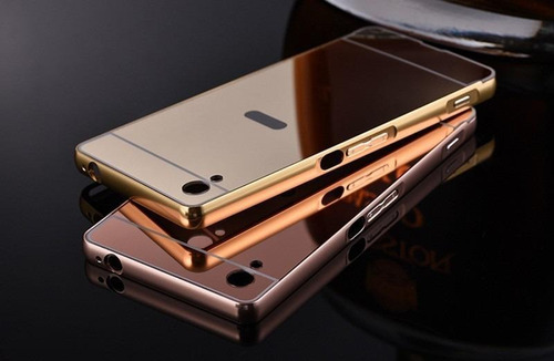 Case Para Huawei Mate 7 O P8 Aluminio Espejo Bumper Resistente Uso Rudo Metal Funda Hombre Mujer Dama Caballero Brilloso