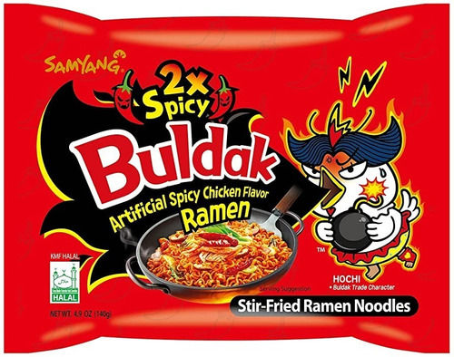 Ramen Coreano Hot Chicken 2x Buldak Samyang 4 Piezas