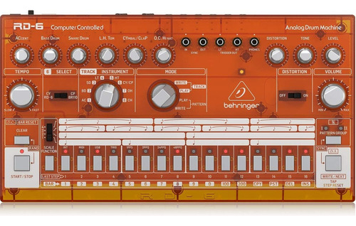 Máquina De Tambor Analógica Rhythm Designer Rd6, Tran...