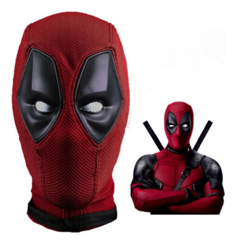 A Máscara De Superhéroe De Deadpool For Cosplay De Halloween