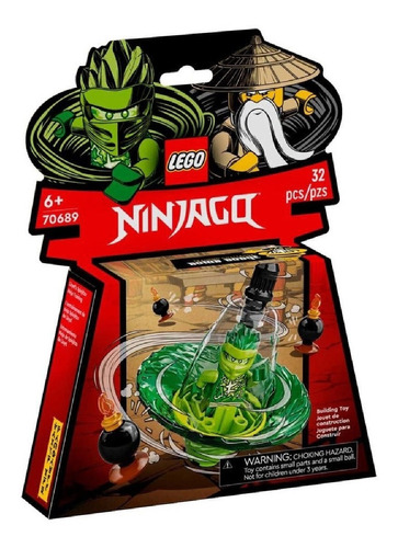 Lego Ninjago 70689 Treinamento Ninja Spinjitzu Lloyd 32pcs