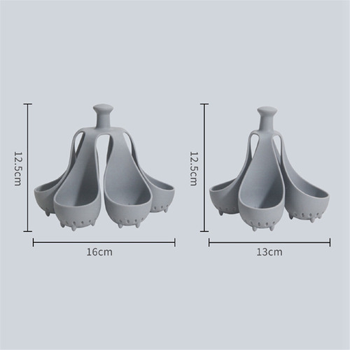Suporte Para Ovos Cozidos Com Alça De Silicone Para Panela D