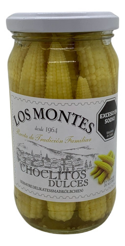 Choclitos Dulces X250gr Los Montes