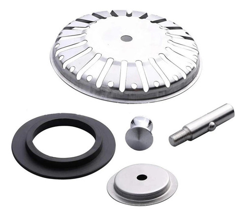 Colador De Fregadero De Cocina, Tapón De Goma, 82mm