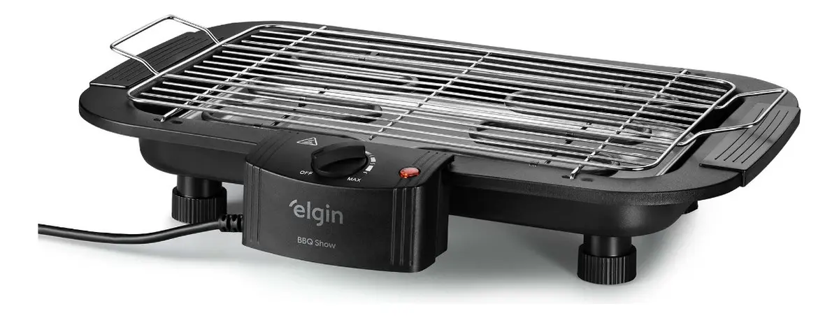 Churrasqueira Elétrica Elgin Bbq Show 2000w Chu20 Preto
