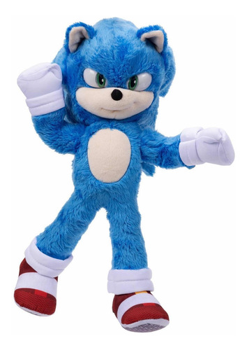 Peluche Sonic The Hedgehog 2 Calidad Diseño Original 13