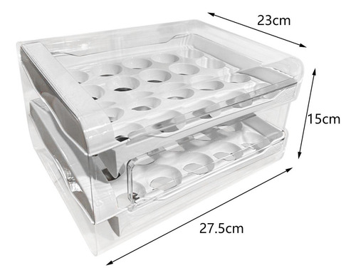 Soporte Para Huevos, Caja De Almacenamiento Fresca De Huevo