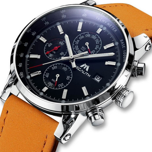 Relojes Hombre Marca Megalith 0050m Deportivo Elegante Caja