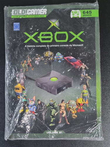 Revista Livro Old Gamer Coleção Consoles Xbox Clássico (Usado)