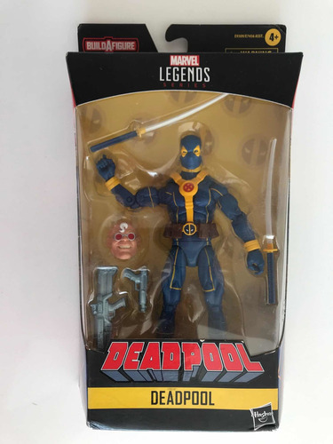 Deadpool Azul Marvel Legends Build A Figure Strong Guy (Reacondicionado)